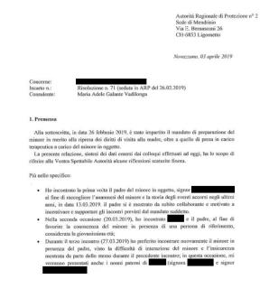 [VIDEO] Trauma mother and 5-year-old son! Who establishes family law in Switzerland? Is the court through a sentence from a year ago? Or the pseudo psychologist Maria Adele Galante Vadilonga, who scandalously manipulates the children's office of the ARP?