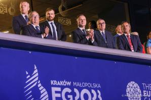 [VIDEO] Prezydent otworzył III Igrzyska Europejskie Kraków–Małopolska 2023