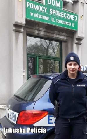 Lubuskie: Reakcja Policji i mieszkańców uchroniła mężczyznę przed wychłodzeniem