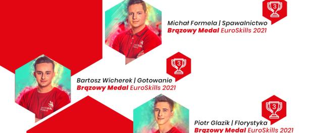 3 medale dla Polaków w europejskich zawodach EuroSkills w austriackim Graz – gratulujemy!